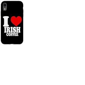I Love Irish Coffee Coque pour iPhone XR