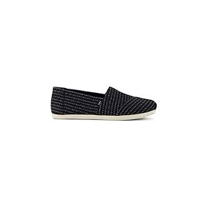 TOMS Femme Alpargata Cloudbound Semelle de Mocassin, Black Repreve Waffle, 37.5 EU