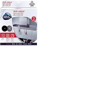 CARE + PROTECT Filtres de Hotte à Charbon Actif Anti-odeur Compatibles type 145 35602057