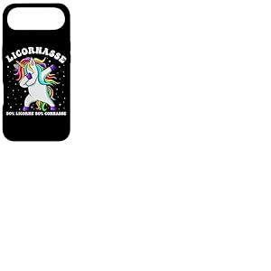 Licornasse 50% Licorne 50% Connasse Humour Cadeau Femme Coque pour iPhone Air