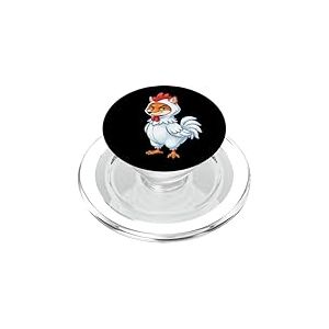 Costume Amusant de Renard dans Un Poulet PopSockets PopGrip pour MagSafe