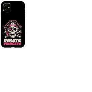 Chapeau de Princesse Pirate en Forme de t&ecirc;te de Mort pour Filles et Femmes Coque pour iPhone 11