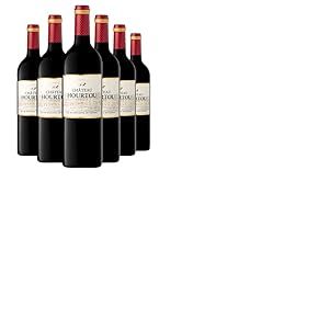 Château Hourtou - AOP Côtes de Bourg - Vin Rouge - Millésime 2019 - Terra Vitis - Lot de 6 bouteilles x 75 cl