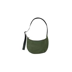 XSUIOY Sac &agrave; bandouli&egrave;re croissant en nylon pour homme et femme, sac &agrave; bandouli&egrave;re avec sangle r&eacute;glable et double poche int&eacute;rieure zipp&eacute;e, vert, 13.77 * 7.87 * 4.1(in)