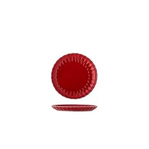 Bloomingville Latina Assiette Plate en fa&iuml;ence, diam&egrave;tre 20 x Hauteur 2 cm, Assiette Plate, en c&eacute;ramique, pour Un Usage Quotidien et des Occasions sp&eacute;ciales, Passe au Lave-Vaisselle et au Micro-Ondes