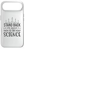 Stand Back I'm About to Try Science Chimie Nerd Coque pour iPhone Air