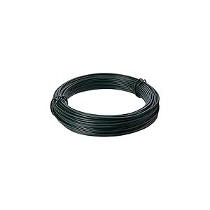 Tildenet 3070490 Bobine de Fil de Jardin recouvert de Plastique Vert 30 m x 2 mm