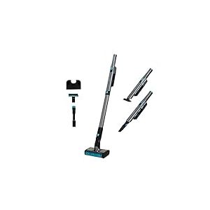 Cecotec Aspirateur Balai numérique sans Fil Conga Rockstar Agile Twice. 210 W, 20 kPa, Tête Motorisée Omnidirectionnelle à Double Brosse, Autonomie 40 Min, Accessoire 2en1 et Accessoire de Tapisserie