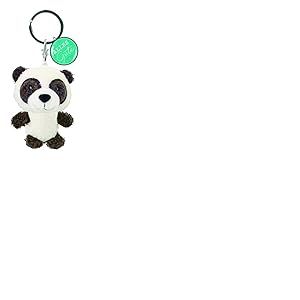 NICI 7 cm Alles Gute &raquo; &ndash; Pendentif Panda Bonheur pour Tour de Cou, Trousseau Porte-cl&eacute;s, Caricature, 47536, Blanc/Noir