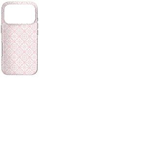 Carrelage Rose m&eacute;diterran&eacute;en en Porcelaine r&eacute;tro Vintage Coque pour iPhone 17 Pro
