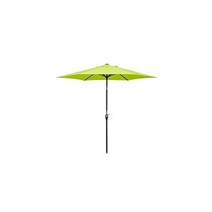 Schneider Bilbao Parapluie Vert Pomme Env. 220 cm - 6 pièces - Parasol Rond