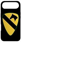 Patch 1st Cavalry Division - 1st CAV Noir Coque pour iPhone Air