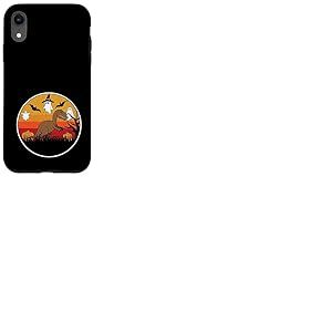 T-Rex Trex Écusson dinosaure citrouille chauve-souris fantôme mignon drôle Coque pour iPhone XR