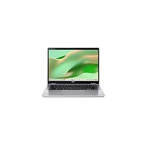acer Chromebook Spin 314 CP314-2HN-35TM, Ordinateur Portable Tactile 14'' Full HD, PC Convertible (Intel Core i3-N305, 8Go RAM, 256 Go eMMC, ChromeOS), Gris, Clavier Fran&ccedil;ais AZERTY