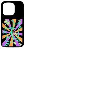 Enfants Filles Garçons Rétro Chat Chat Vintage 60's Coque pour iPhone 15 Pro