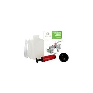 GARDYPARTS - Kit Vidange - 1 Pompe Vidange - 2 Durites Huile Et Essence - 1 Récipient De Récolte 1,4L - 1 Raccord 10 cm - 1 Adaptateur Universel