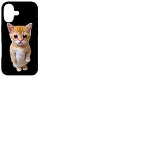 El Gato Meme Chat pleurant Triste Munchkin Kitty Meme Trendy Coque pour iPhone 17