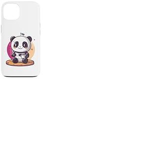 Panda Astronaute avec caf&eacute; Astronaute de l'espace Panda Coque pour iPhone 13
