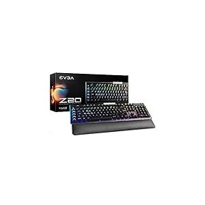 EVGA Z20 RGB Optical Mechanical Gaming Keyboard, RGB Backlit LED, Optical Mechanical Switches (Linear)