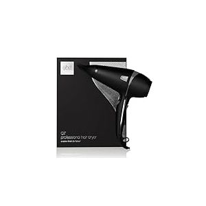 ghd - Sèche-cheveux ghd Air - Sèche-cheveux professionnel (Noir) - Séchage et coiffage rapide - Réduit les frisottis - Températures et puissances réglables - Idéal pour tous types de cheveux
