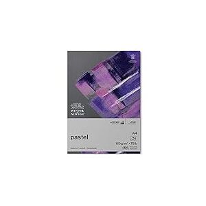 WINSOR & NEWTON PAPIER POUR PASTEL BLOC 6 COULEURS DE GRIS 160G A4 24 FEUILLES
