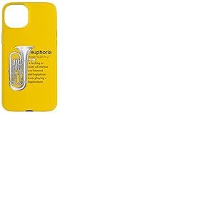 Fier Joueur de Euphonium Humour Dr&ocirc;le pour Fiert&eacute; Brass Band Coque pour iPhone 15 Plus