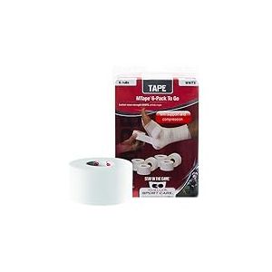 Mueller Athletic Tape White - 1 1/2 x 15 yards (mTape) (6) by