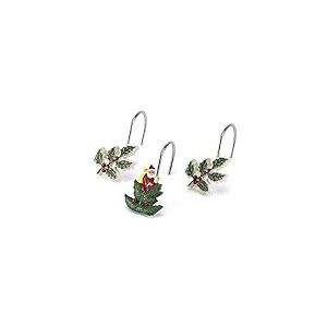 Spode Christmas Tree Collection Crochets de Douche Rouge