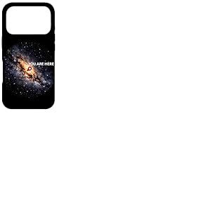 Galaxy Science Geek You are Here Space T-Shirt Cadeaux Coque pour iPhone 17 Pro