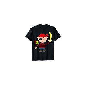 Costume De Pirate Enfants Marin Capitaine Ahoy Chemise De T-Shirt