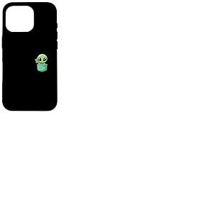 Adorable Petit Extraterrestre dans l'univers de Poche OVNI bébé Monstre Coque pour iPhone 16 Pro
