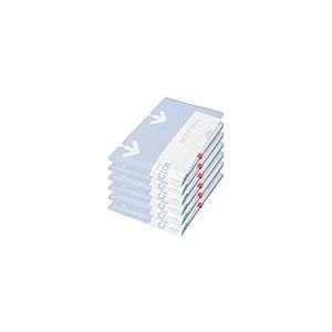 COMPACTOR- Lot de 6 sacs de voyage sous vide Roll-up - Taille M 45 x 65 cm - Compression sans pompe – Réutilisables et légers - valise, sac à dos, week-end, city-trip