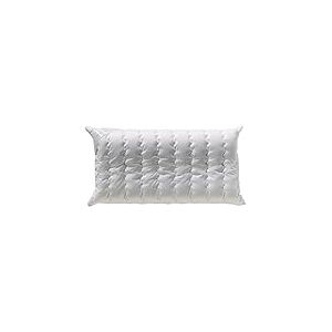 Billerbeck Oreiller S20 en Latex, Coussin de Nuque, 40 x 80 cm, avec Noyau en Latex Doux, Blanc
