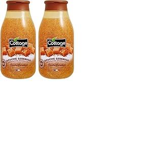Cottage Douche Gommage Tendre Caramel Grains Exfoliants 100% Naturels 1 Unit&eacute; x 270 ml (Lot de 2)