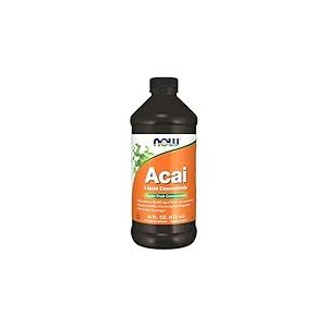 Acai concentré liquide, 16 fl oz (473 ml) - Now Foods