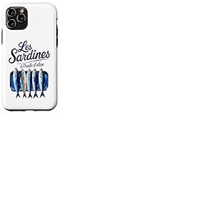 Sardines en conserve à l'huile d'olive Les Sardines à l'huile d'olive Coque pour iPhone 11 Pro