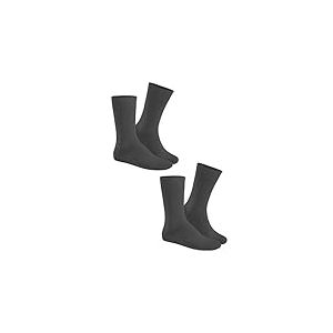 Hudson - Chaussettes - Lot de 2 - Homme - Gris - 43