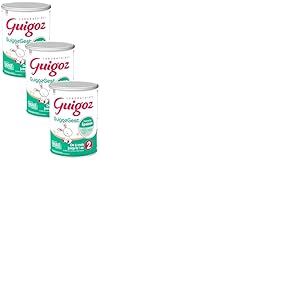 GUIGOZ GUIGOZGest 2 Lait bébé en poudre 2ème âge - de 6 à 12 mois - Boîte de 830g (Lot de 3)