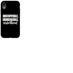 Motivation Soyez imparable. INCASSABLE. Déroutant Coque pour iPhone XR