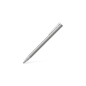 Faber-Castell 342004 - Roller Neo Slim acier inoxydable, argent brillant