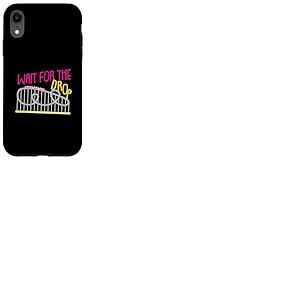 Design de montagnes russes Wait For The Drop pour femmes et filles Coque pour iPhone XR