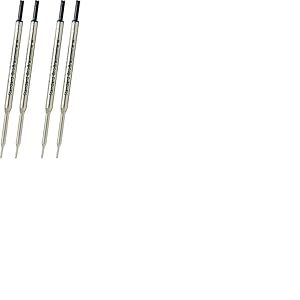 Recharge grande capacit&eacute; standard d' Online, largeur de trait M (moyen), encre noire ISO 12757-2 G1, 2 pi&egrave;ces (Lot de 2)