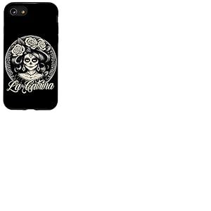 La Catrina Robe Elemy Day of the Dead Costume La Catrina Coque pour iPhone SE (2020) / 7 / 8