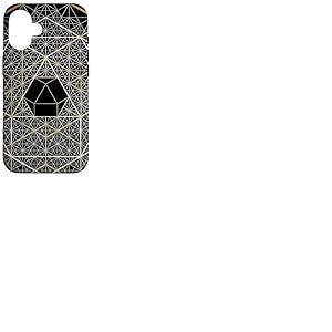 Géométrie sacrée Octaèdre Hexagone Géométrique Hexagone Coque pour iPhone 16
