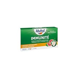 Alvityl - Immunité - Vitamine D 1000 Ui - Vitamine C – Zinc - Extrait De Pépins De Pamplemousse
