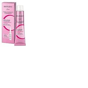Biopoint Couleur crème Colorant Permanent 60 ml +1 ampoule d'Hyaluplex Hair Serum 3 ml - 6 Blond foncé