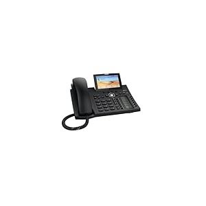 Snom D385 téléphone fixe Noir 12 lignes TFT