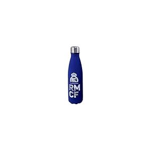 REAL MADRID CF Bouteille en acier double paroi Capacit&eacute; 550 ml Bleu Produit officiel (CyP Brands)