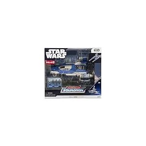 Star Wars™ Micro Galaxy Squadron Rebel U-Wing Starfighter – Véhicule de 30,5 cm avec Ailes rabattables et Quatre Accessoires de Micro Figurines de 2,5 cm