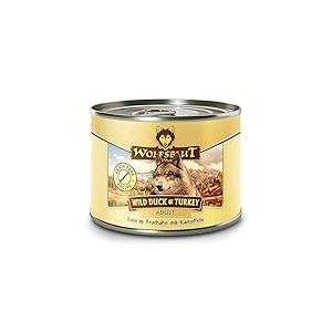 Wolfsblut Wild Duck & Turkey Lot de 6 Aliments pour Chiens Adultes 200 g